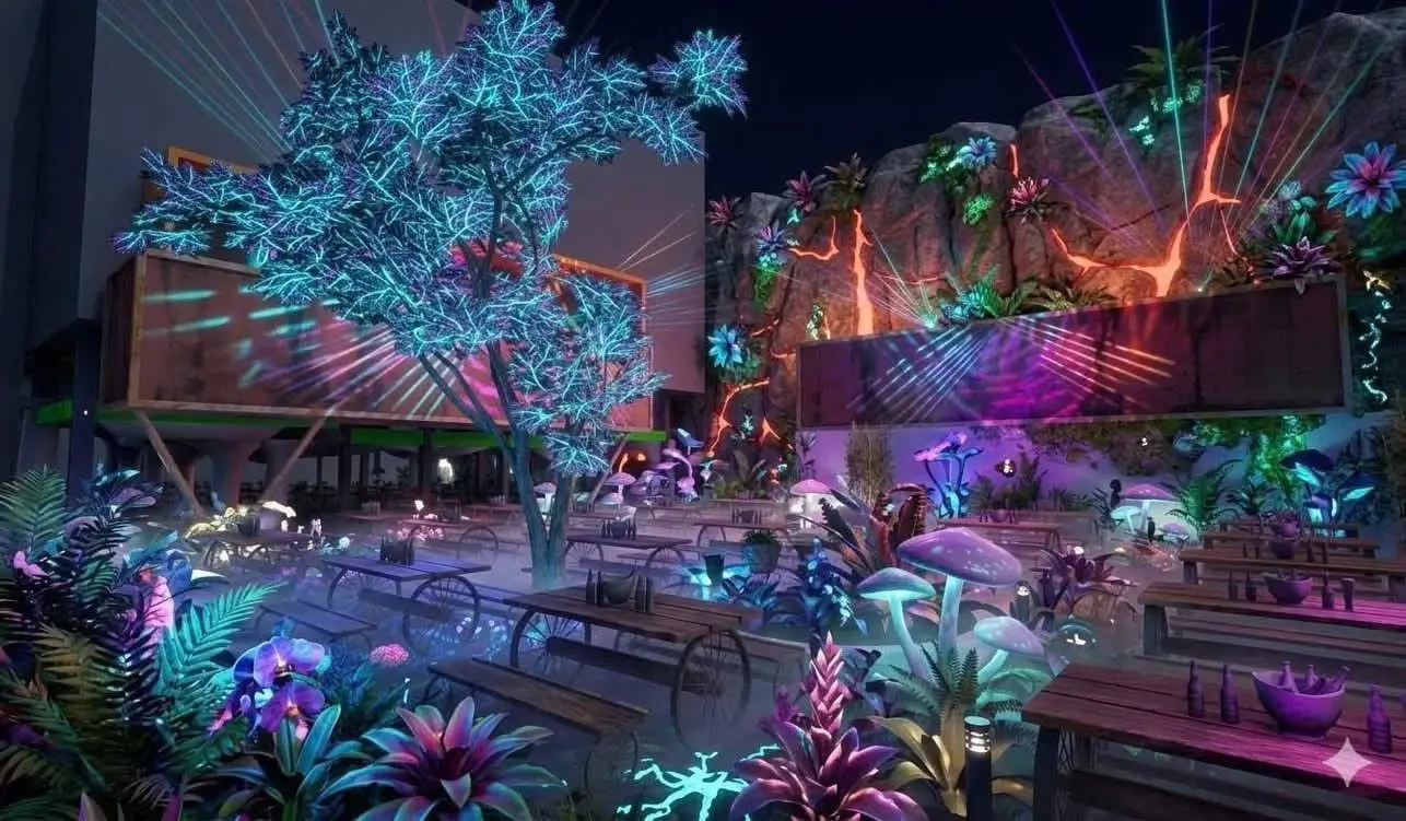 Không gian 909 Lumina Garden Lounge